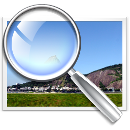 Magnifying glass, search, zoom, find, image icon